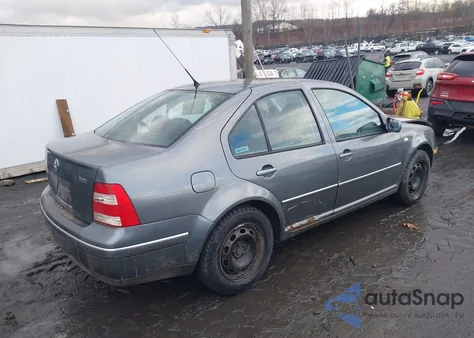 2004 Volkswagen Jetta Gl z USA, uszkodzony, nr VIN 3VWRK69M54M045963
